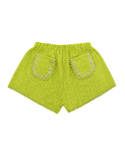 CRYSTAL SHORTS - GREEN