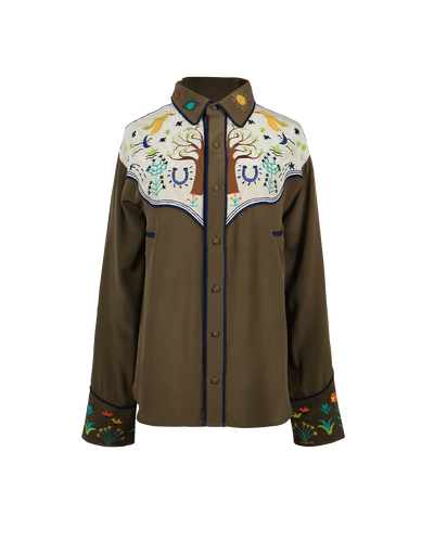DARBY SHIRT - KHAKI
