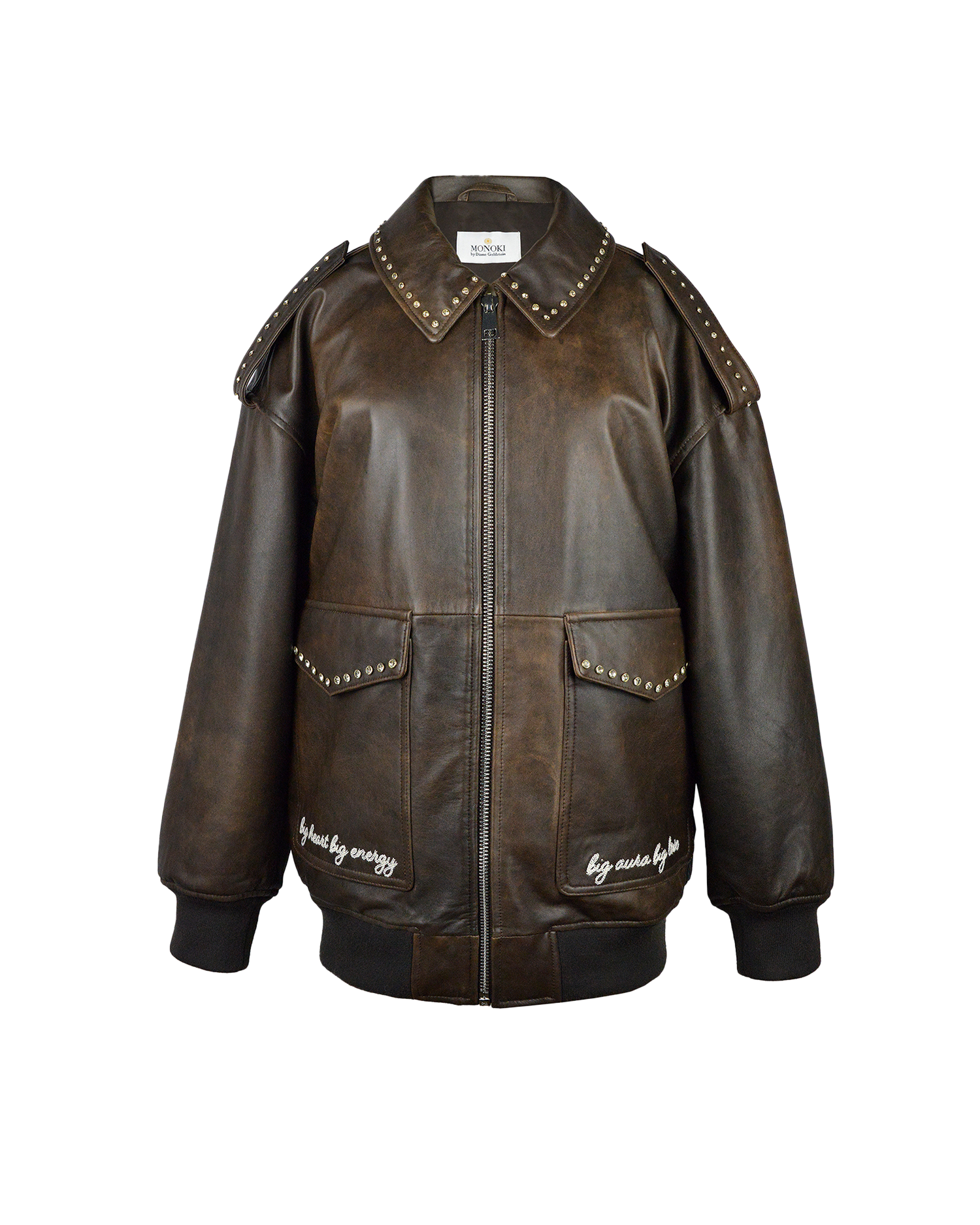 FLIGHT JACKET - BROWN