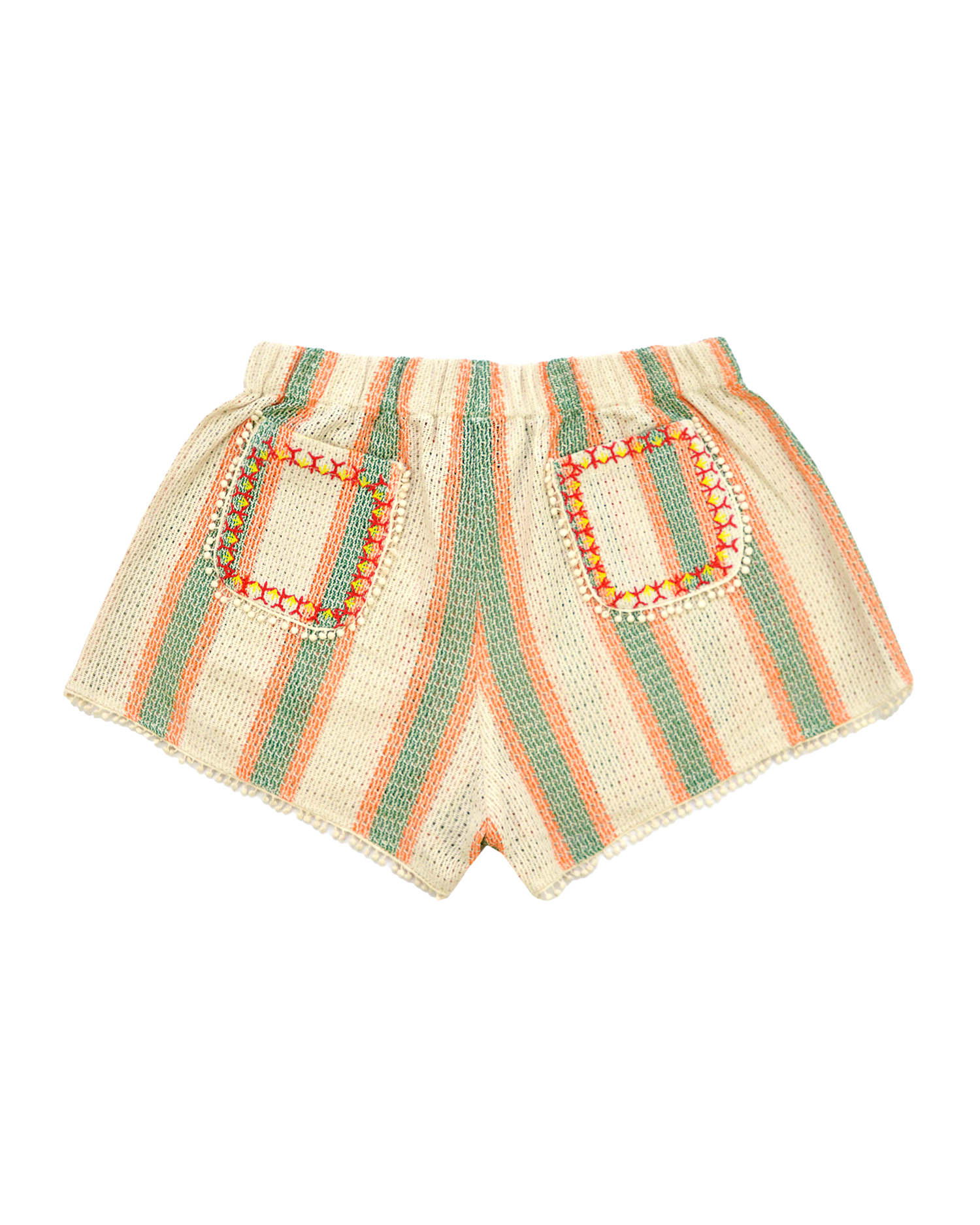 GELATO SHORTS - ORANGE/ GREEN