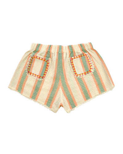 GELATO SHORTS - ORANGE/ GREEN