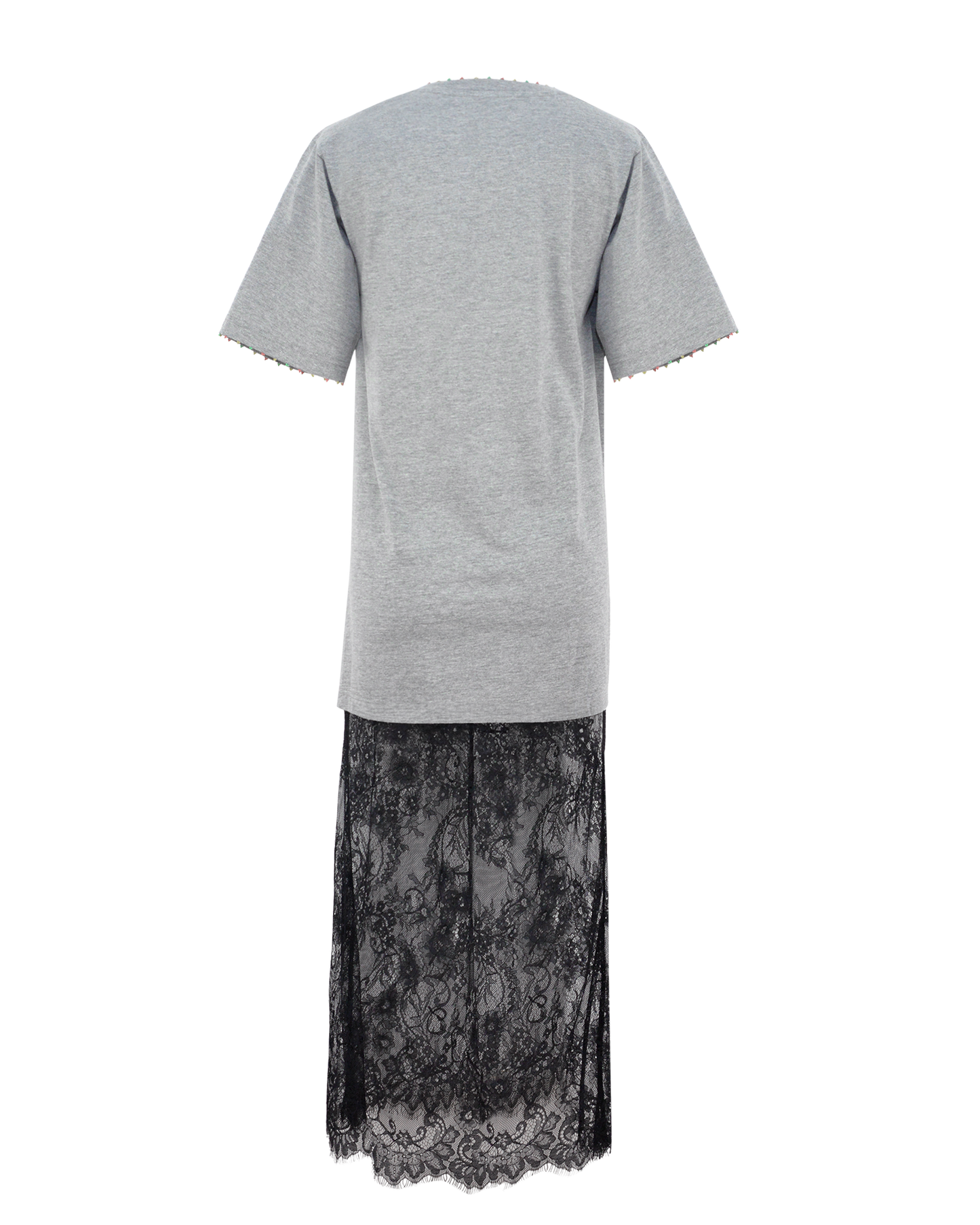 GODDESS DRESS LONG - LIGHT GREY