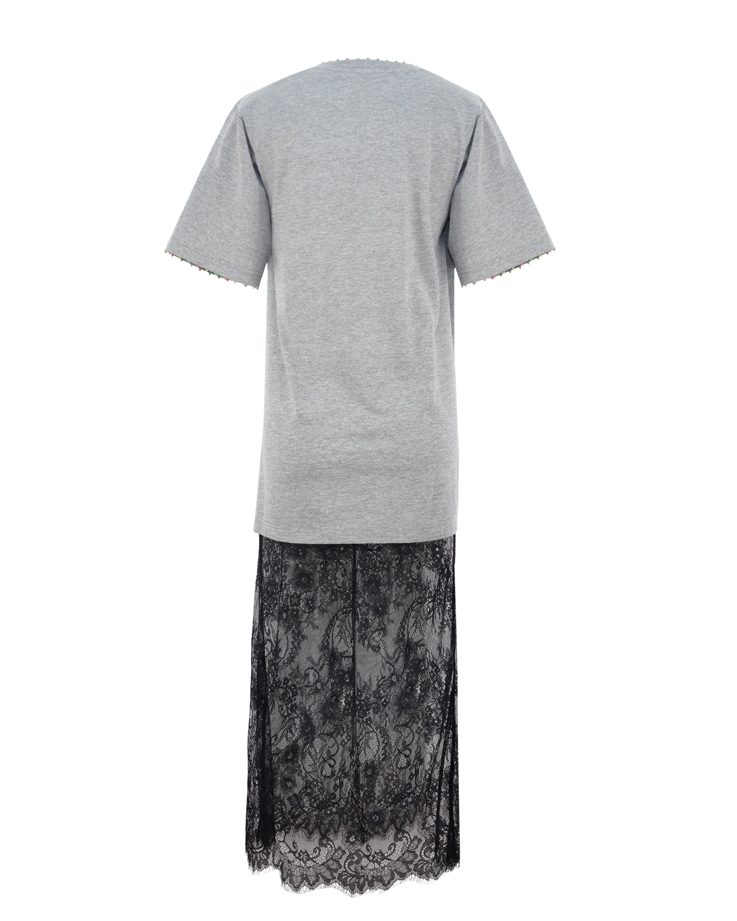 GODDESS DRESS LONG - LIGHT GREY