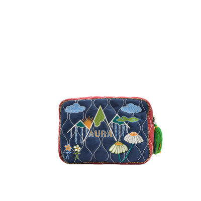 HEAL BIG POUCH - ICE BLUE & NAVY