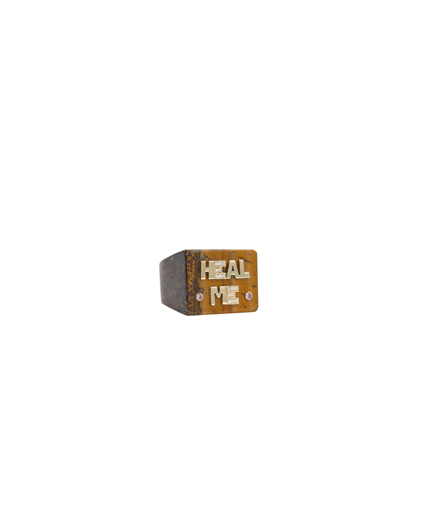 HEAL ME RING - TIGER EYE