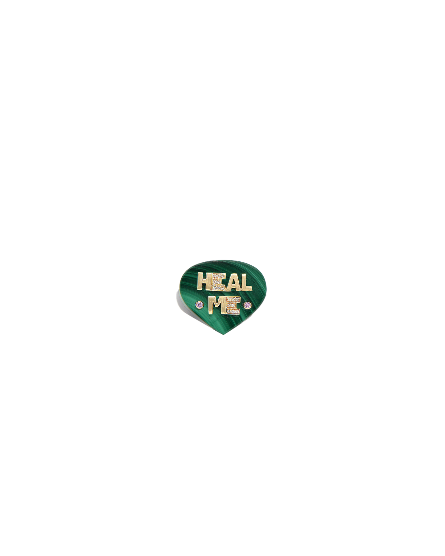 HEAL ME RING - MALACHITE