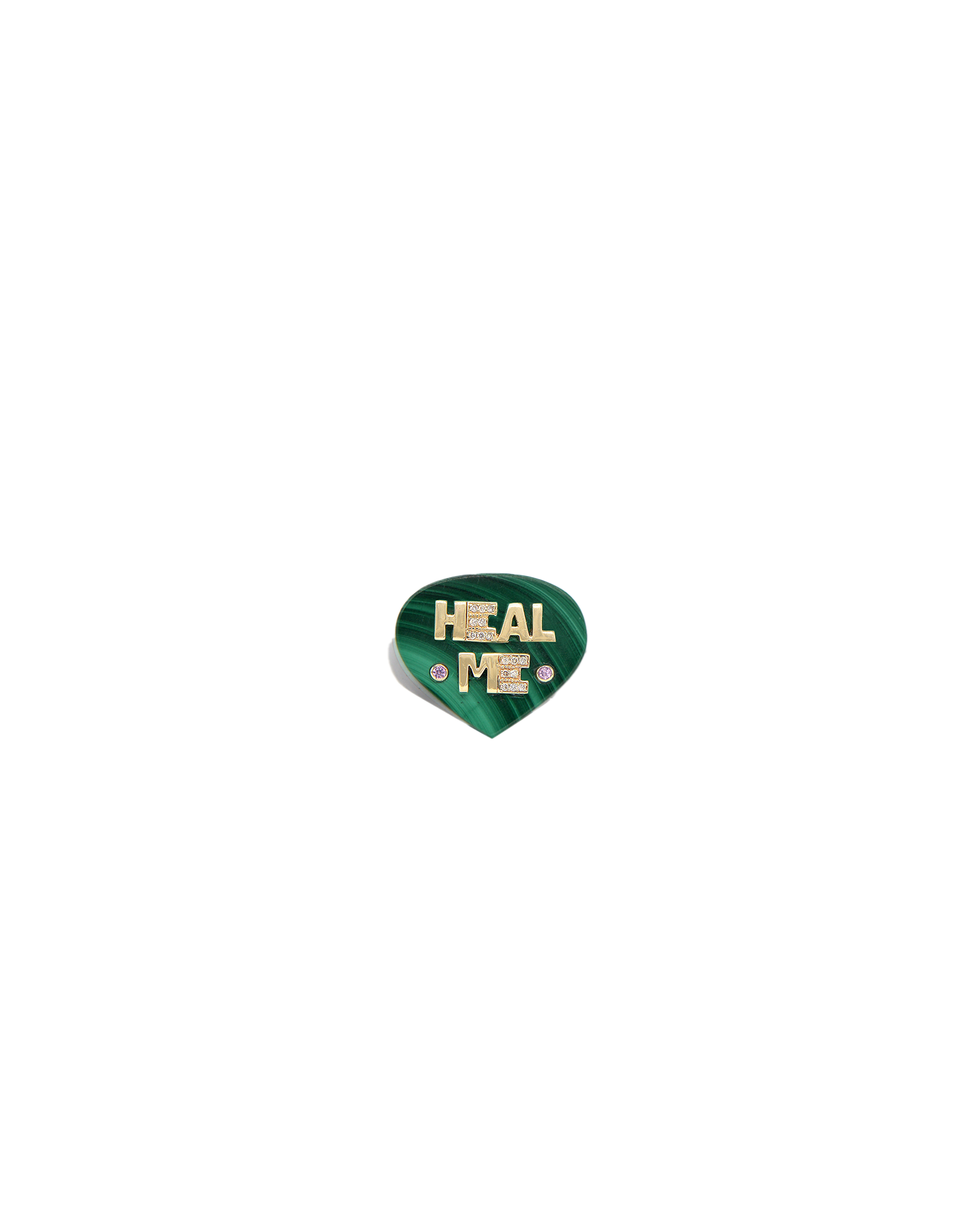 HEAL ME RING - MALACHITE