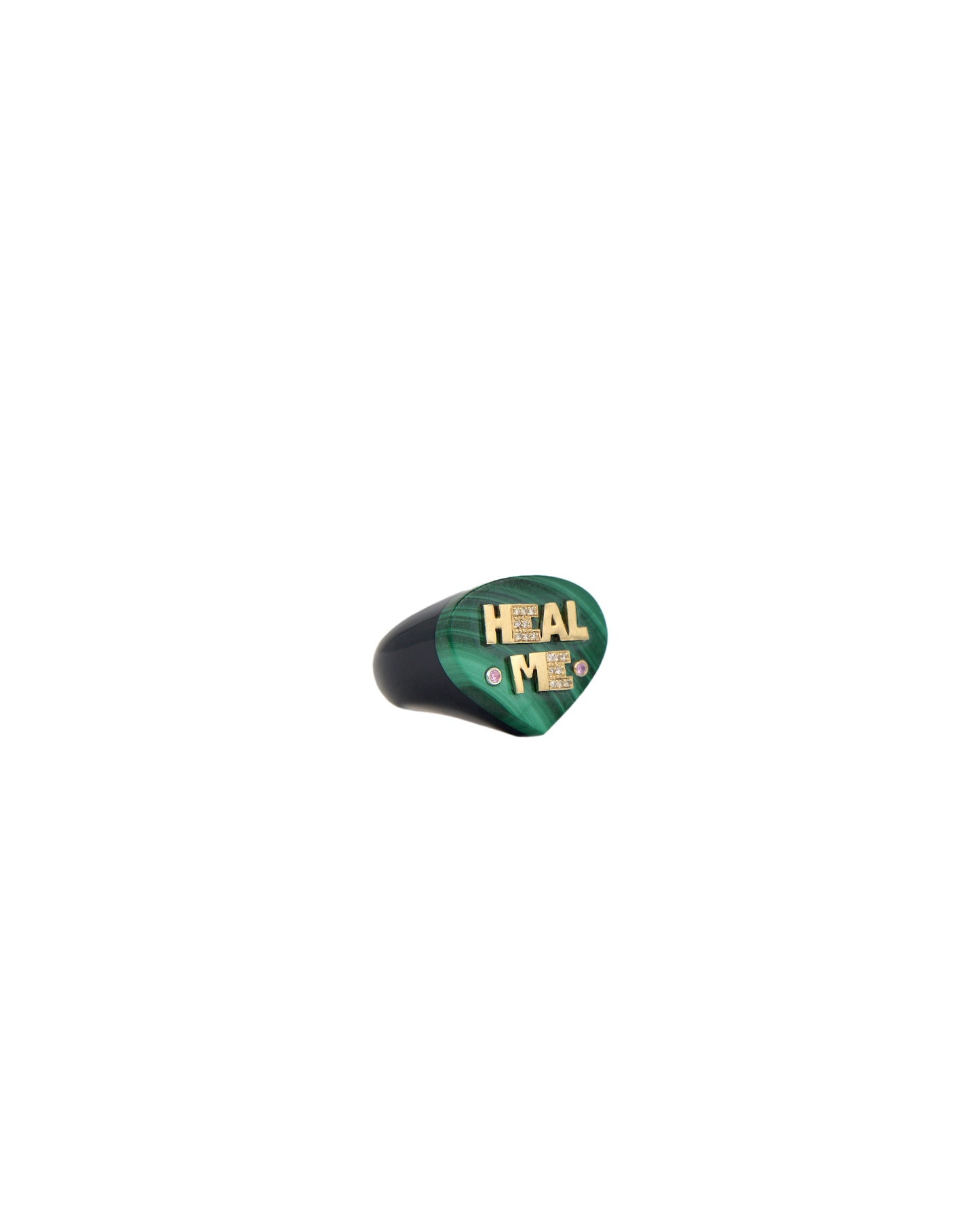 HEAL ME RING - MALACHITE