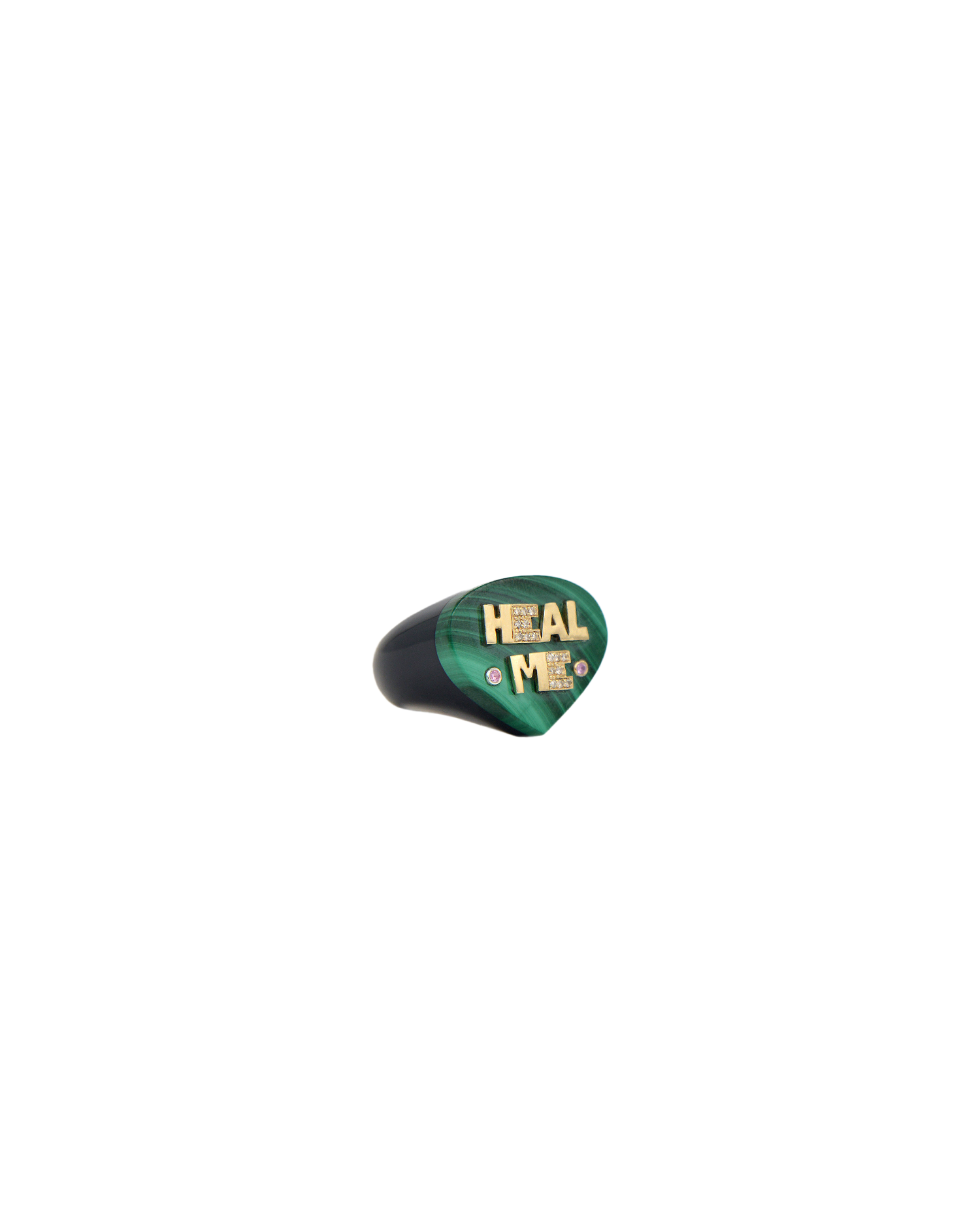 HEAL ME RING - MALACHITE