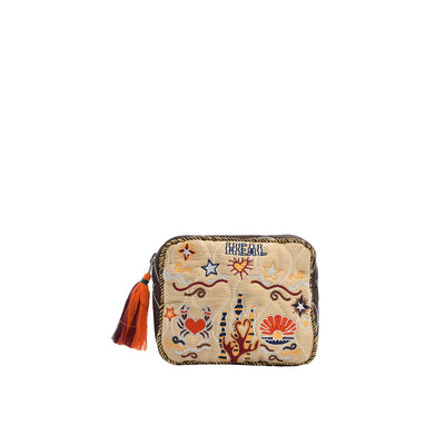 HEAL TEEN POUCH - CURRY & BEIGE
