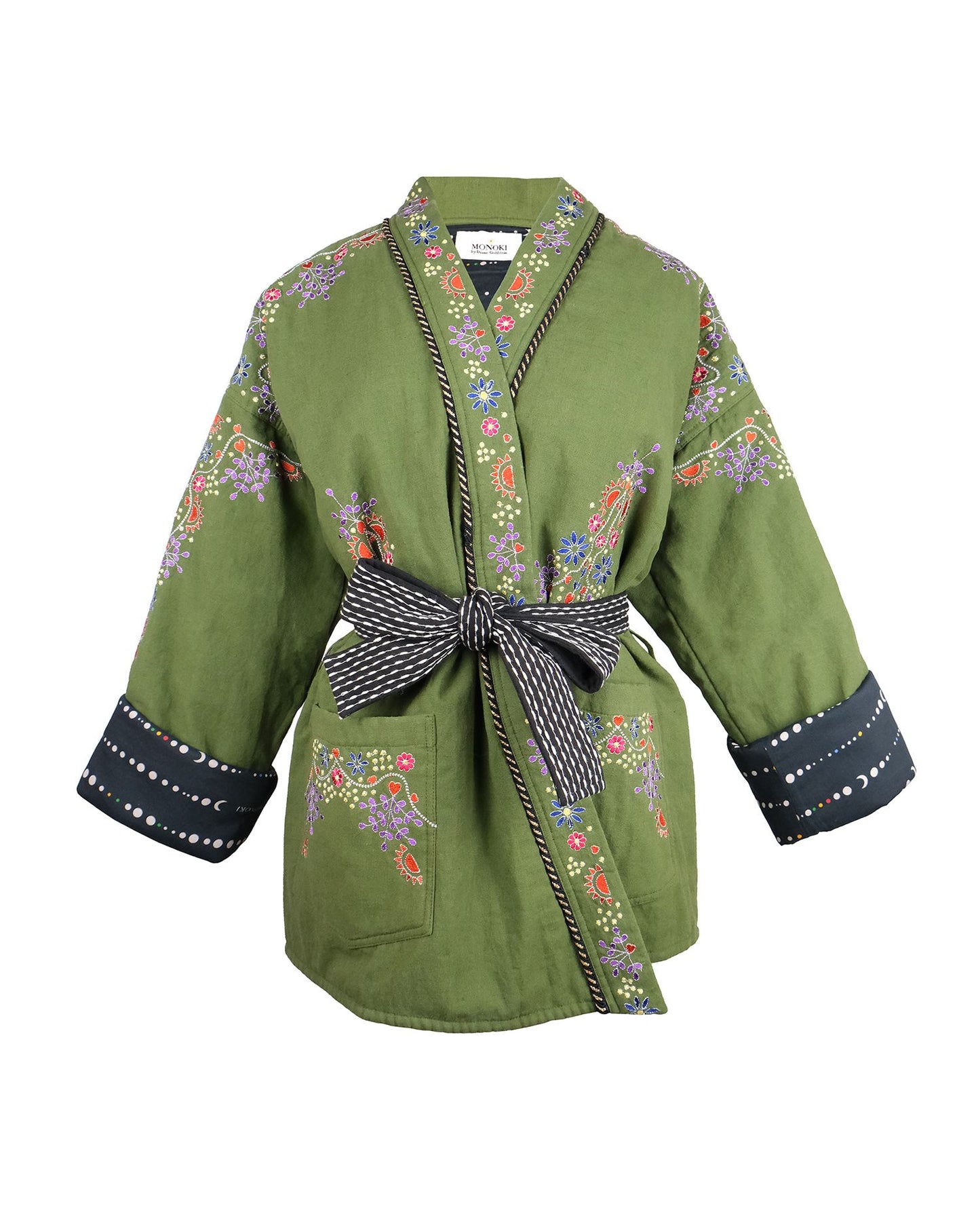 HOPE KHAKI KIMONO