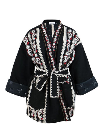 JANE KIMONO BLACK