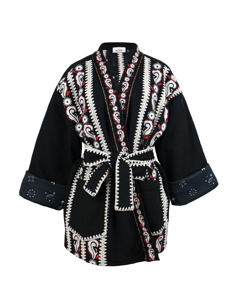 JANE KIMONO BLACK