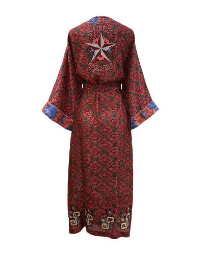 KING PATCHWORK RED DRESS
