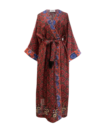 KING PATCHWORK RED DRESS