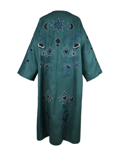 LORETTA FOREST DRESS