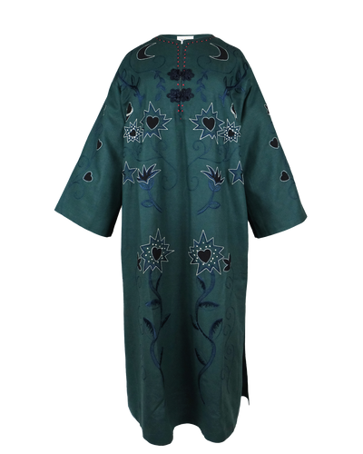 LORETTA FOREST DRESS