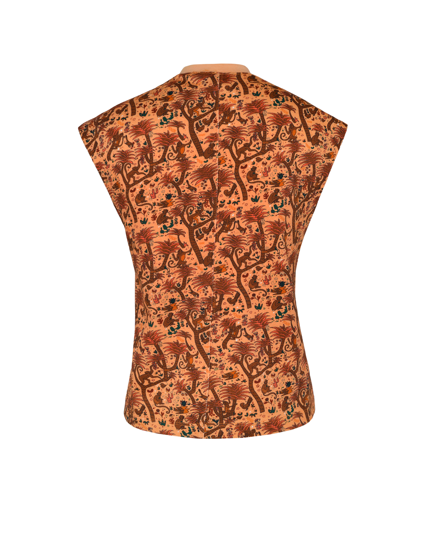 MONKEY TEE - PEACH