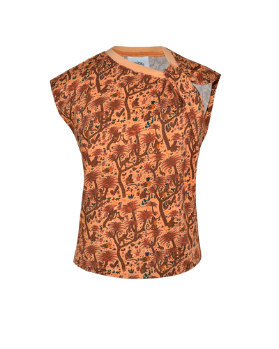 MONKEY TEE - PEACH