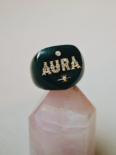 AURA RING - AVENTURINE