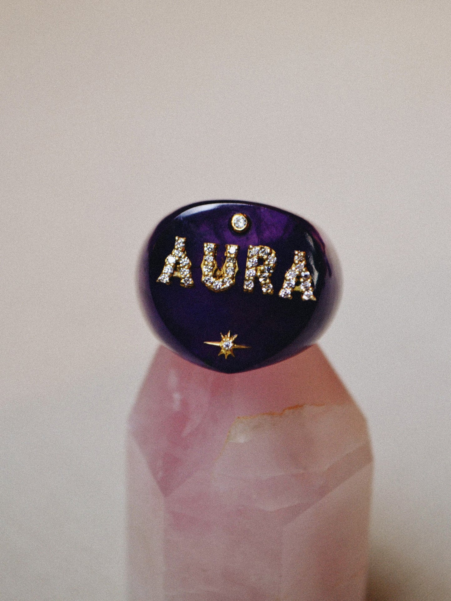 AURA RING - AMETHYST