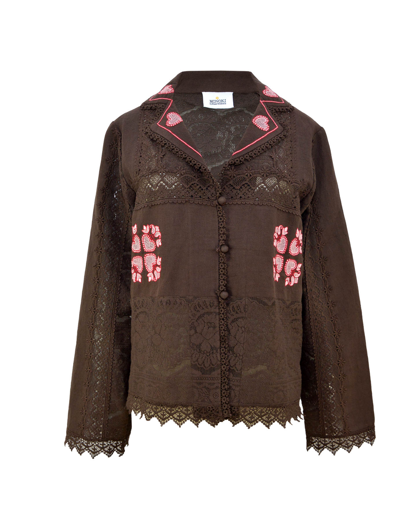 OLGA SHIRT - BROWN