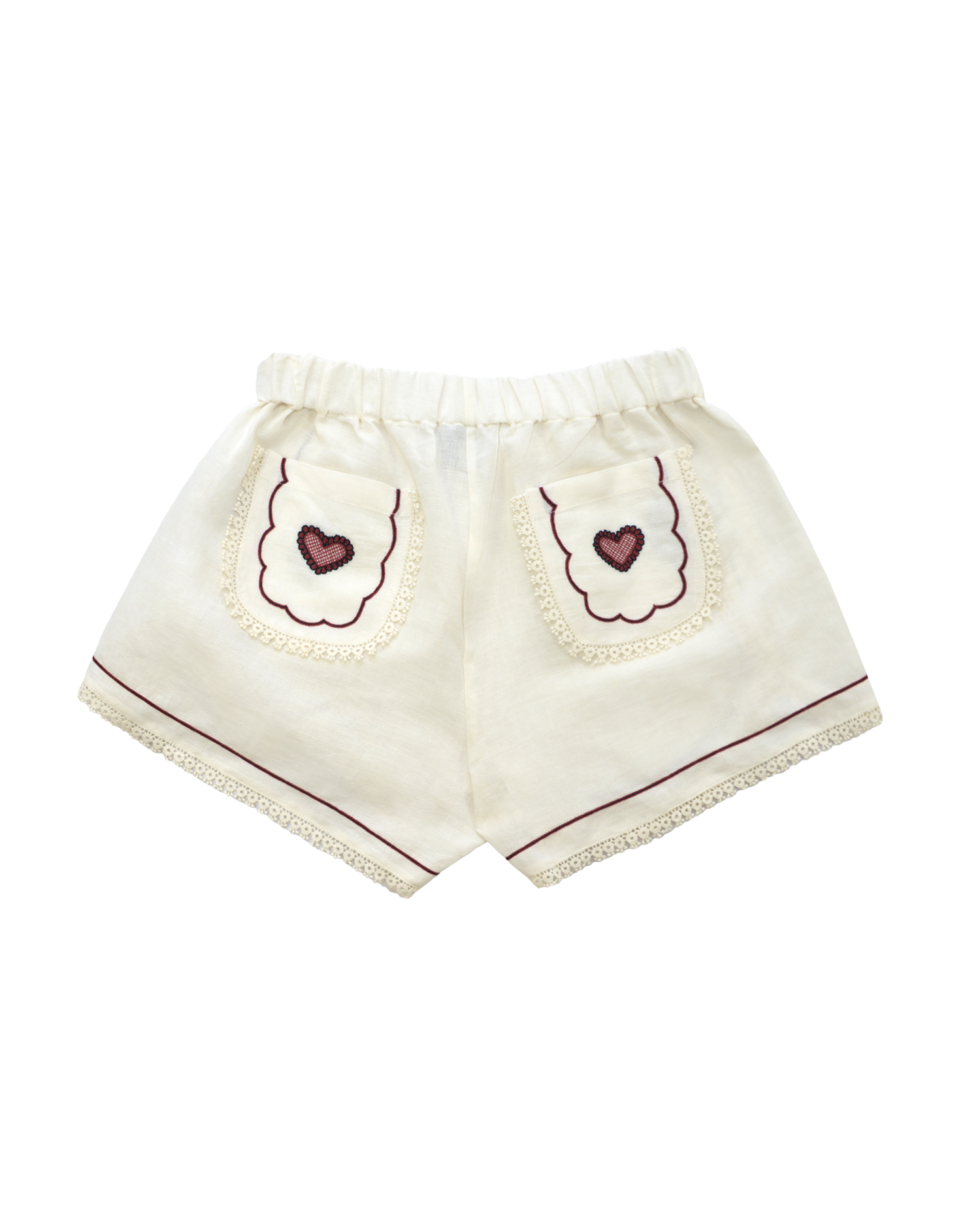 OLGA SHORTS - WHITE