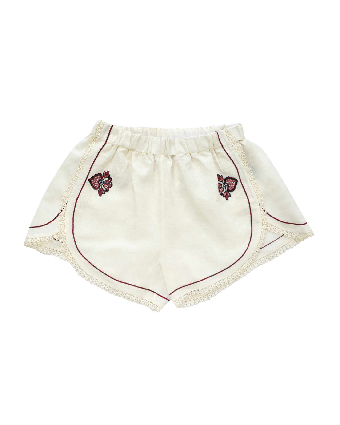 OLGA SHORTS - WHITE