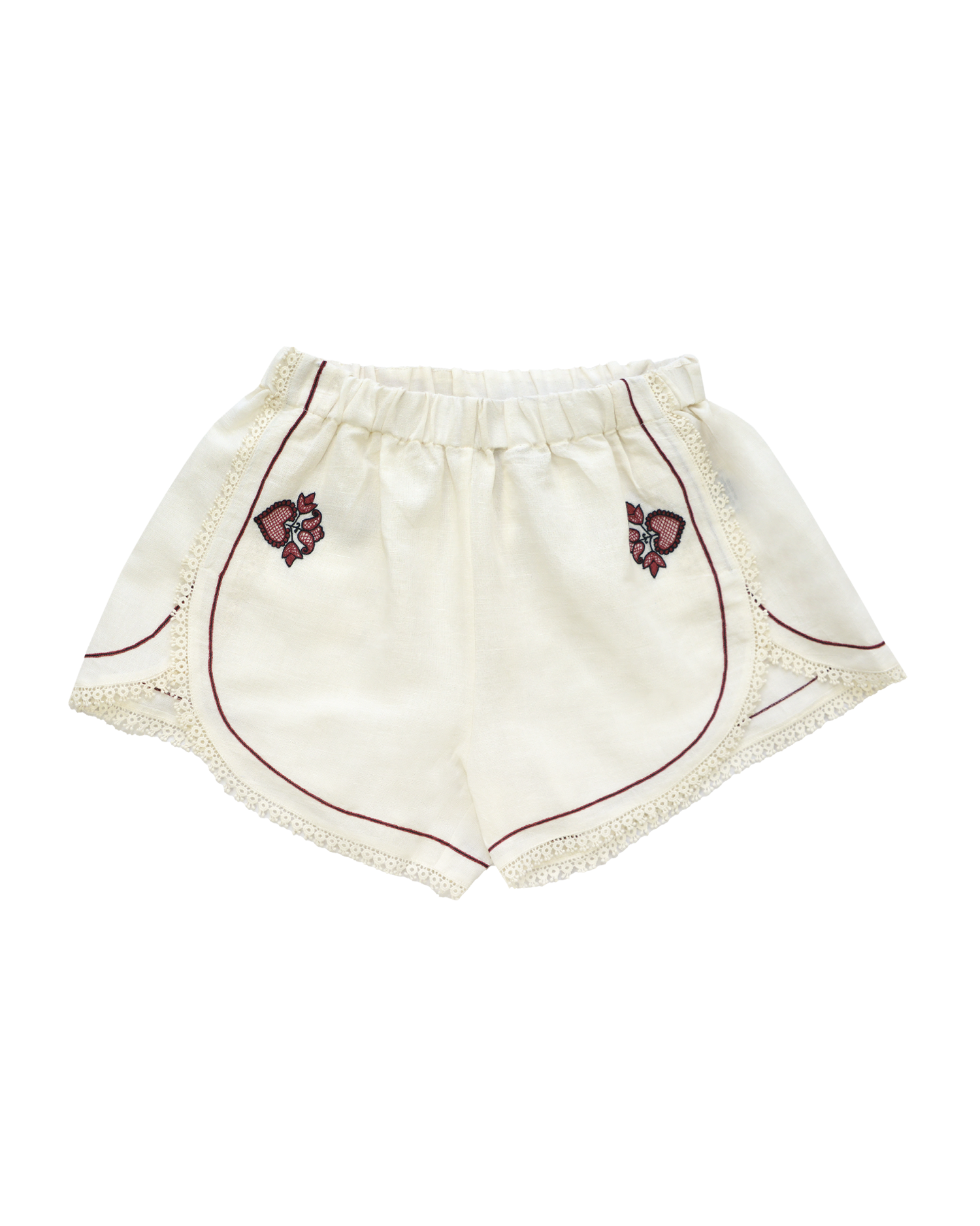 OLGA SHORTS - WHITE