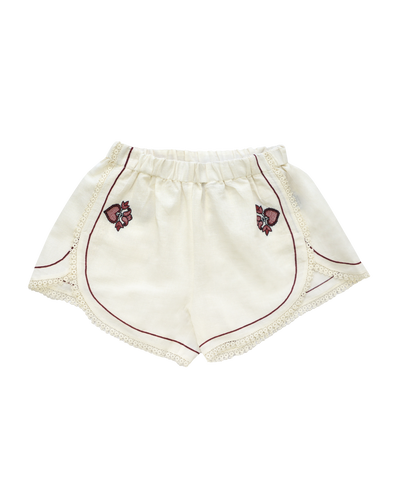 OLGA SHORTS - WHITE
