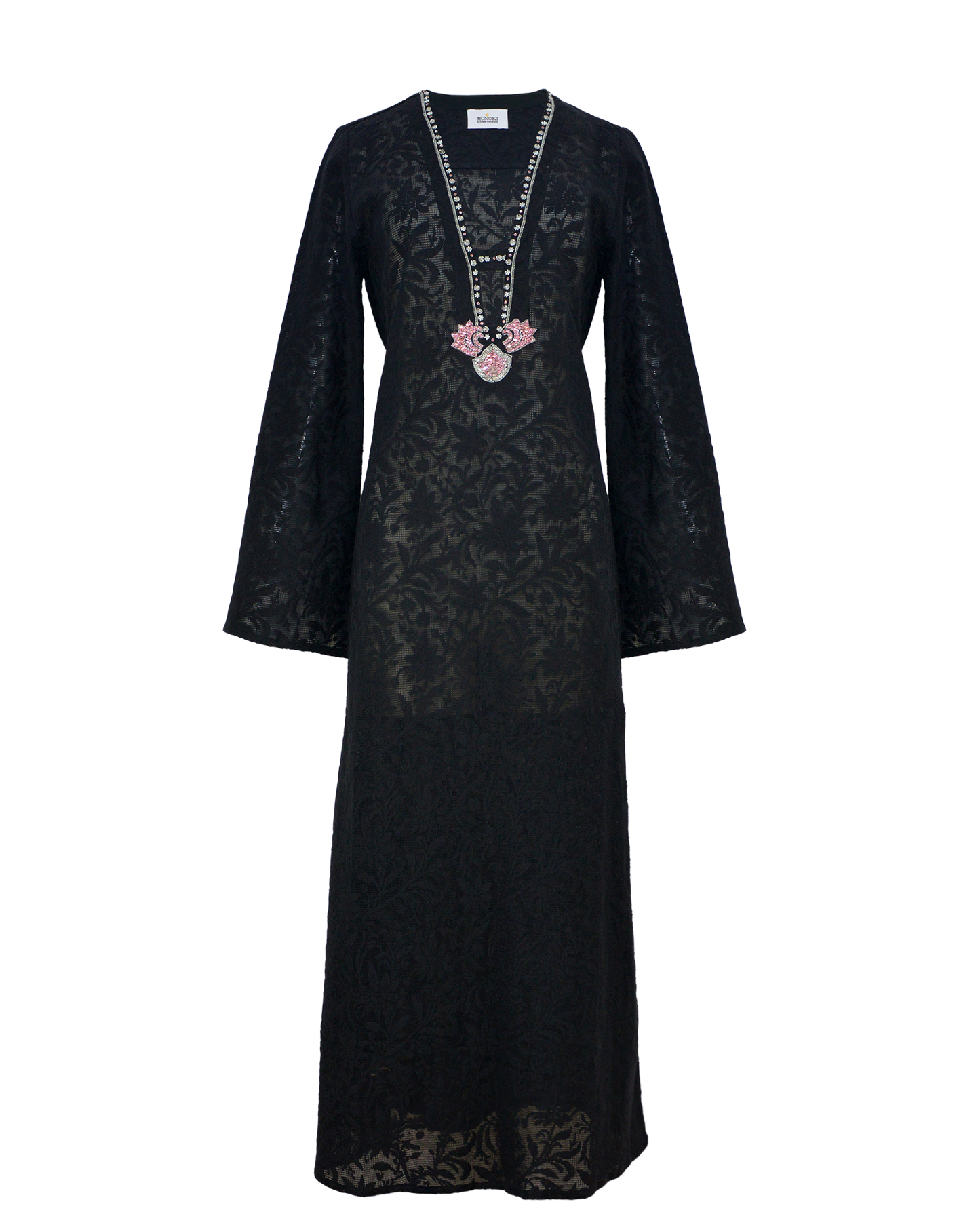 ONASSIS DRESS - BLACK