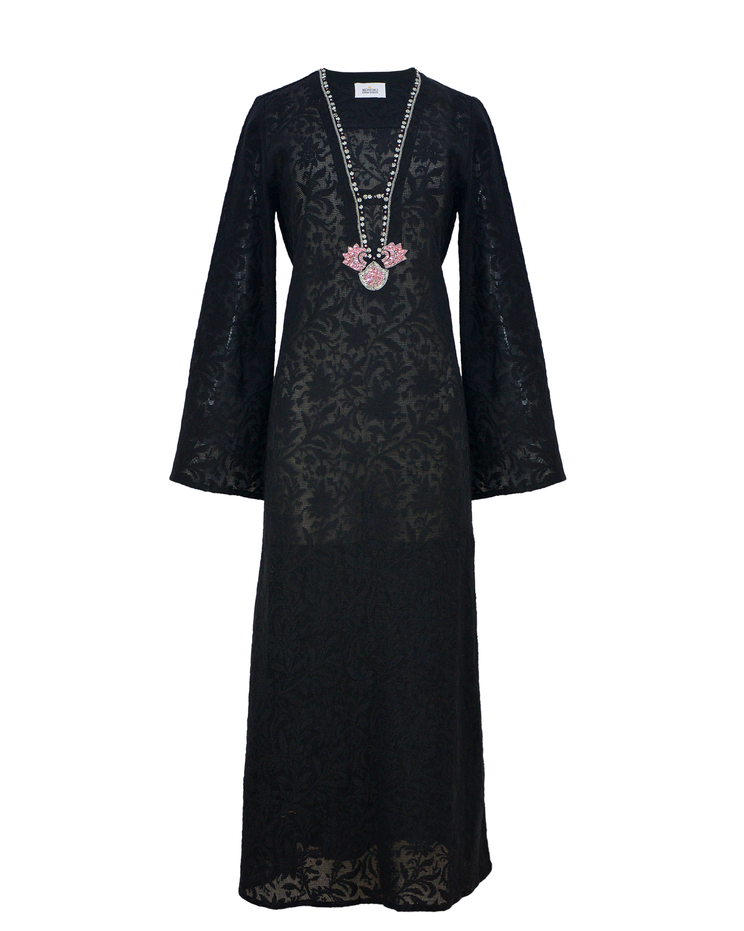ONASSIS DRESS - BLACK