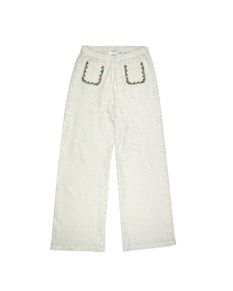 PALMA  OFF WHITE PANTS