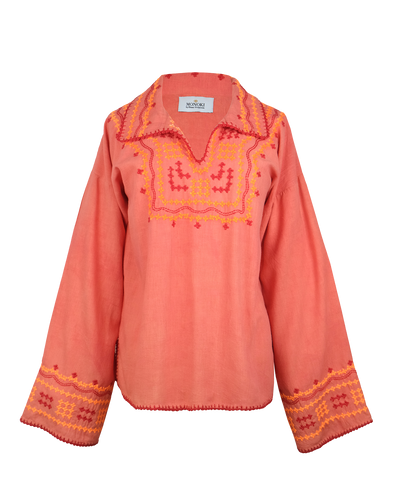 POPPY PEACH SHIRT