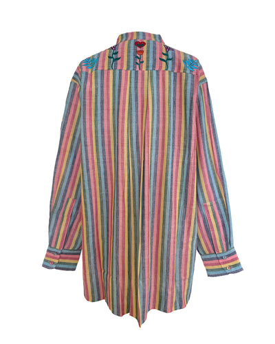 POWER POCKET SHIRT  - MULTI CANDY