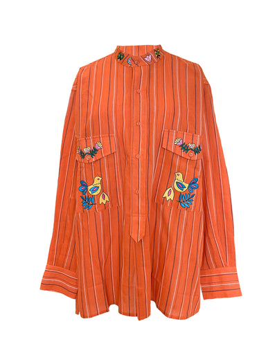 POWER POCKET SHIRT - ORANGE