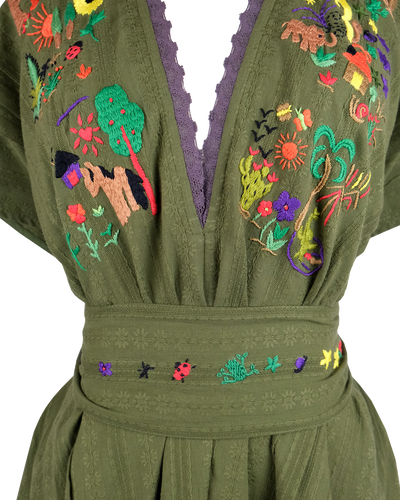 PUNTA KHAKI DRESS