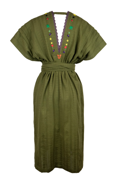 PUNTA KHAKI DRESS