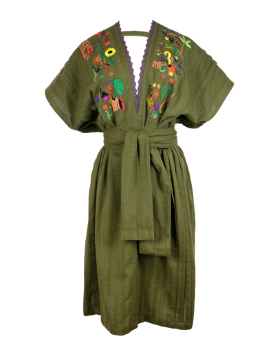 PUNTA KHAKI DRESS