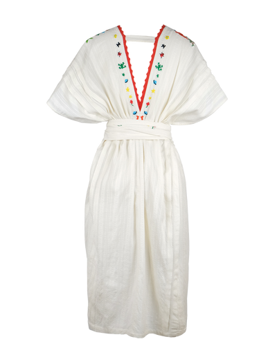 PUNTA OFF WHITE DRESS