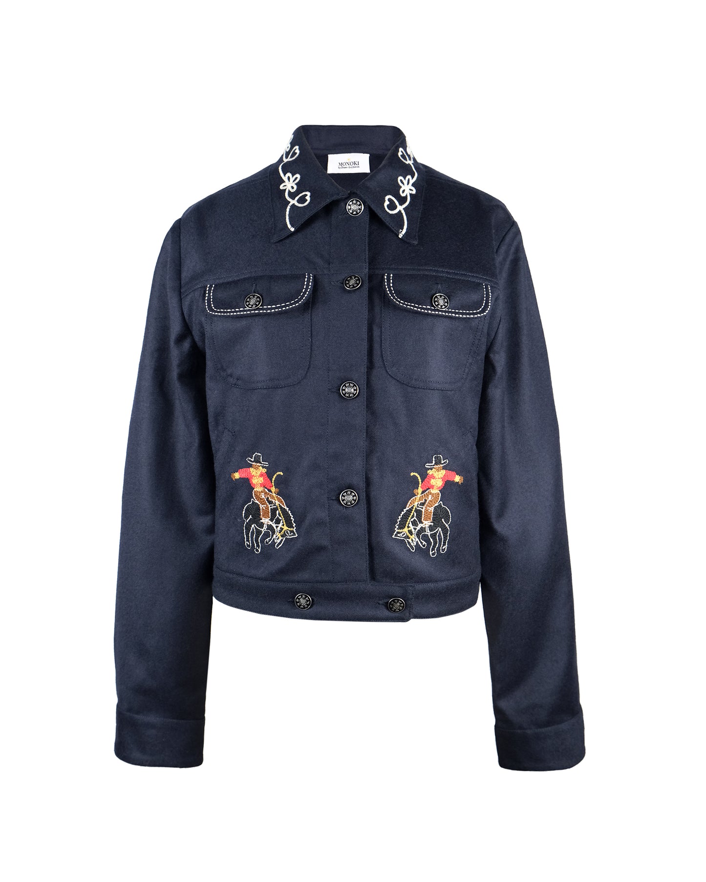 RIDER JACKET - NAVY