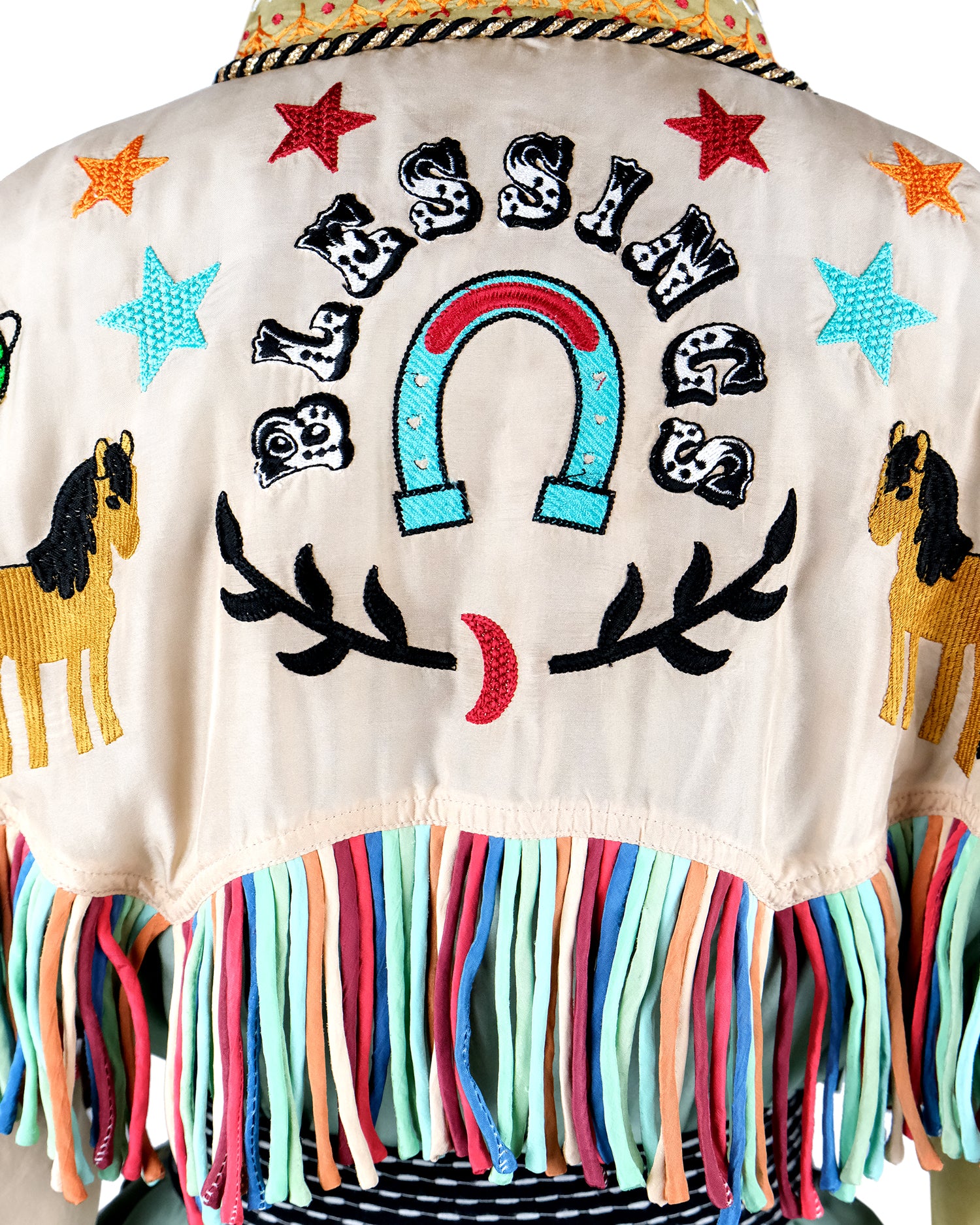 RODEO SILK PASTEL KIMONO