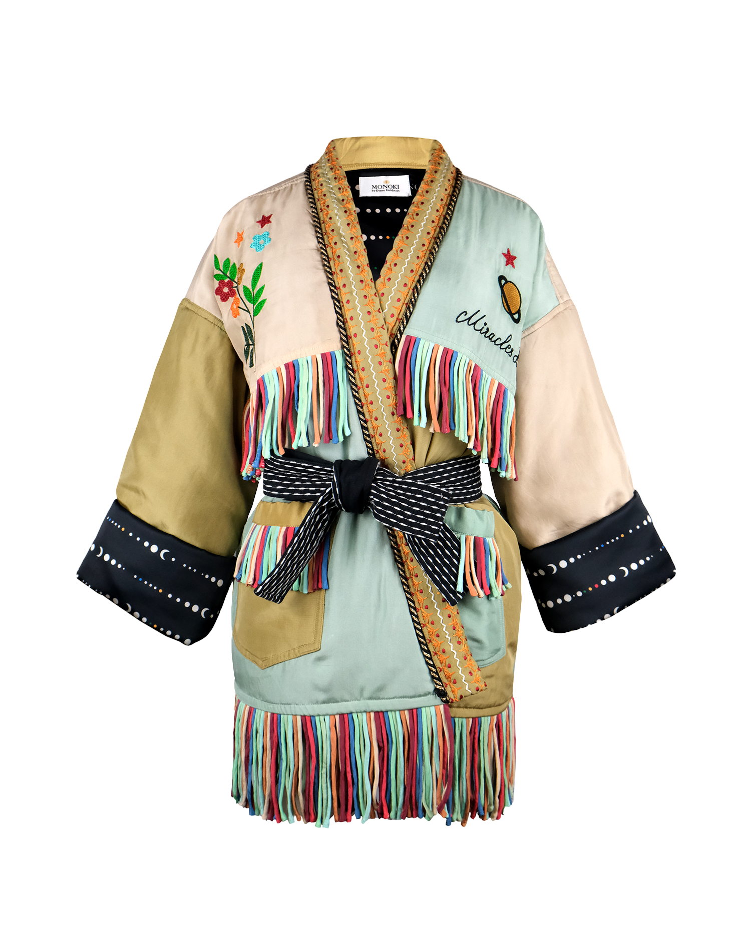 RODEO SILK PASTEL KIMONO