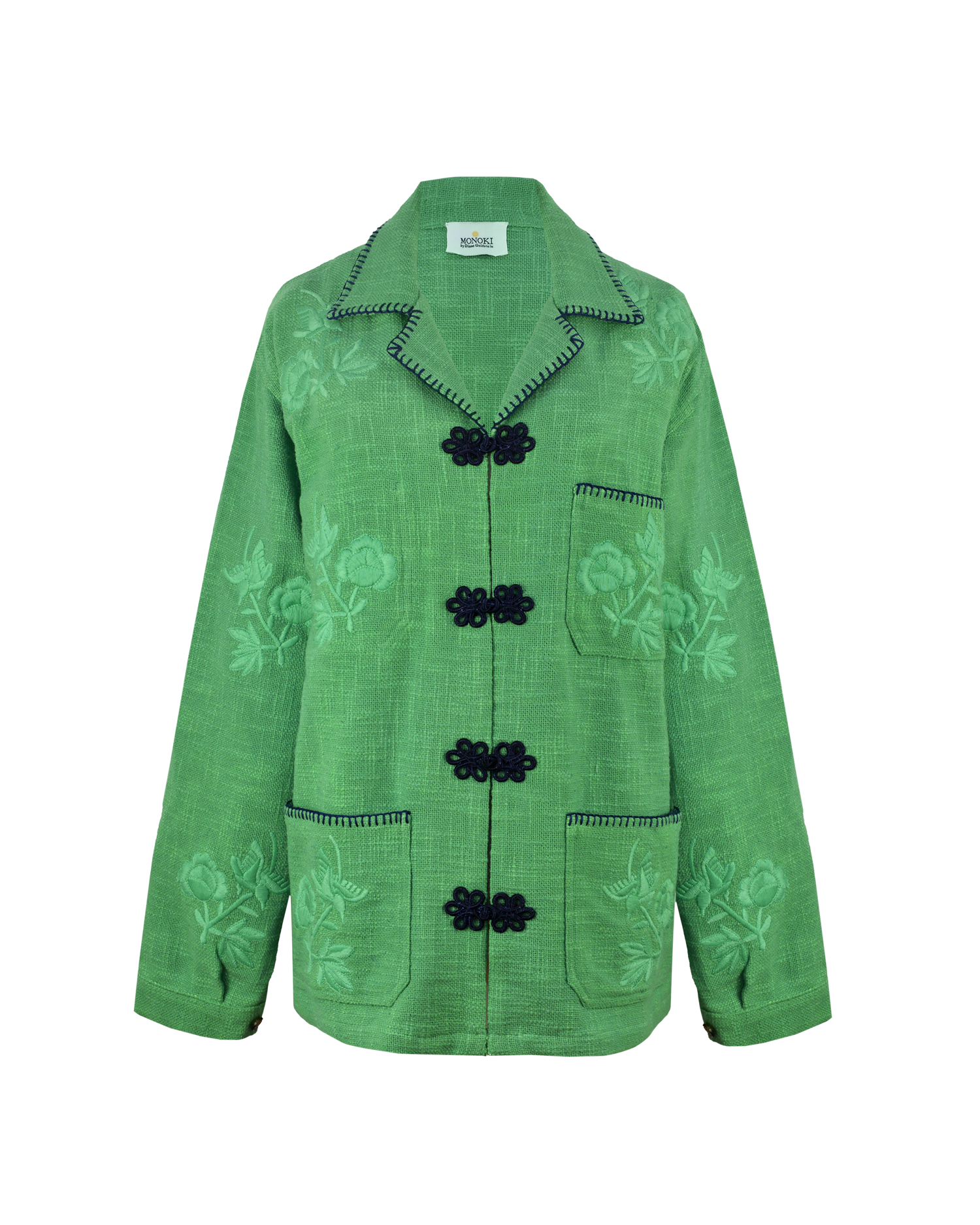 SIXTIES JACKET - VIVID GREEN