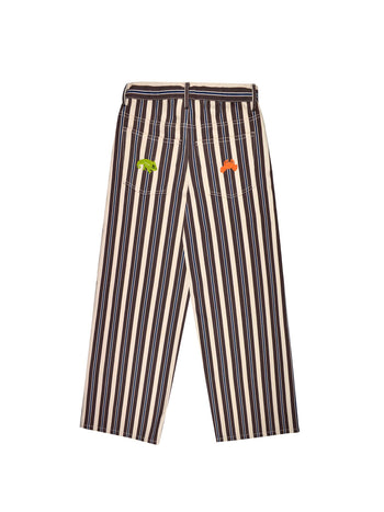 VEGAS PANTS - ECRU/BROWN