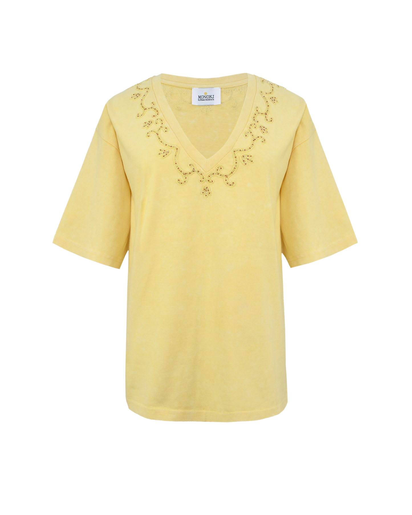 TOMMY TEE -PALE YELLOW