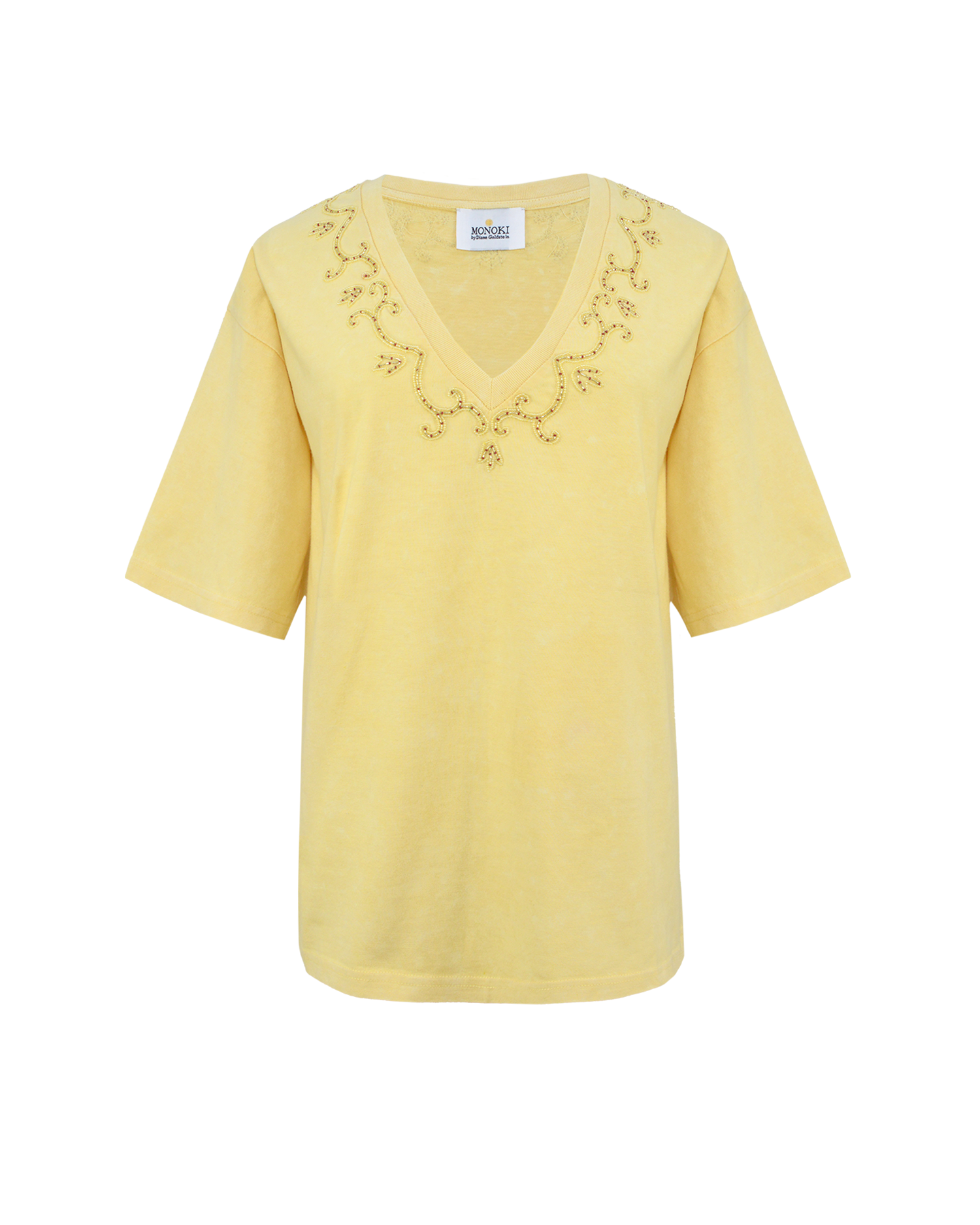 TOMMY TEE -PALE YELLOW