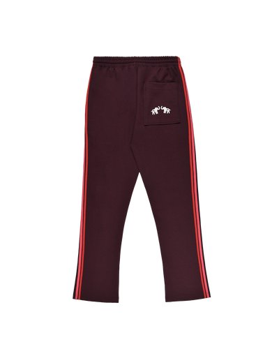 TRACK PANTS - BURGUNDY