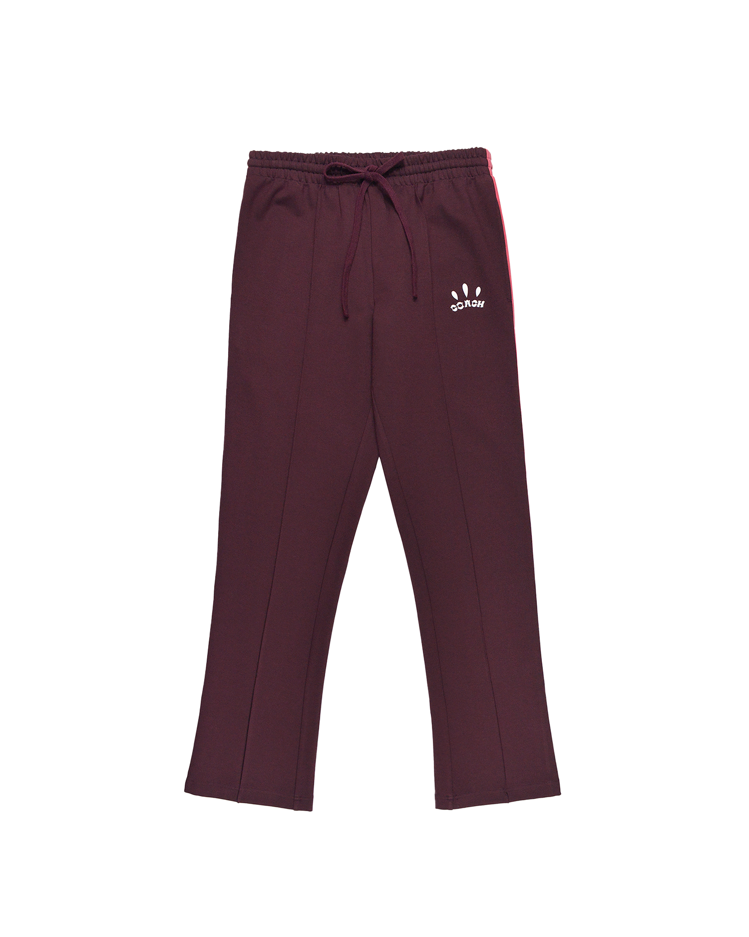 TRACK PANTS - BURGUNDY