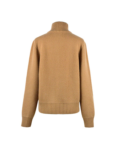 TRUCK SWEATER - CAMEL